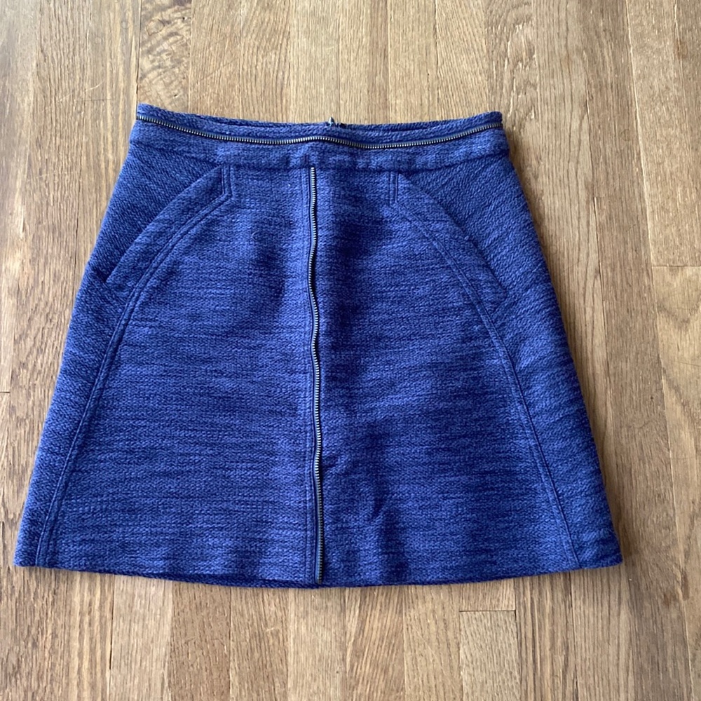 Zippered Detailed Skirt